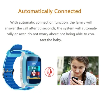 DS18 Smart Watch Kids Children baby GPS WiFi Locator Tracker SOS Call SMS wodoodporna obsługa karty SIM PK Q50 Q90 Q10