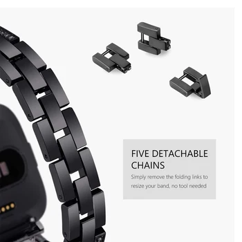 Damskie paski do Fitbit Versa 2 bransoletka z stylowymi wymianą Versa Lite pasek inteligentne zegarki Writstband Bling luksusowy watchband
