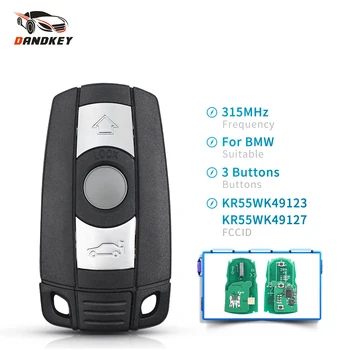 Dandkey Car Remote Key 315/868 Mhz PCF7953 chip do BMW 1 3 5 7 serii X5 X6 Z4 CAS3 System Smart Key Control Fob 3 przyciski