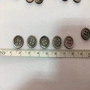 Darmowa wysyłka 12 mm 18L garde przycisku perłowa powłoka natura koszula przycisku 4 otwory 100 szt.