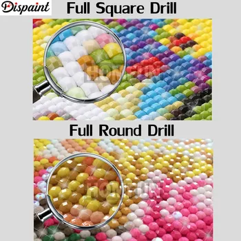Dispaint Full Square/Round Drill 5D DIY Diamond Painting 