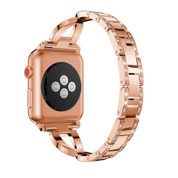 Dla Apple Watch Band 42 mm Bransoleta ze stali nierdzewnej, wymiana metalowego paska na Apple Watch Band 38 mm dla Apple Watch Series 3 2 1
