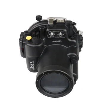Dla Olympus Camera E-M1 Obudowa Podwodna Basen Nurkowanie Fotografia Sportowa Kamera Woda Wodoodporna Obudowa Osłona Pokrywa