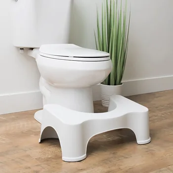 Dorosły dzieci deska sedesowa U-shaped fotel do siedzenia w kucki przenośny domowy wc do łazienki podnóżkiem łagodzi zaparcia siedzenie na nogi