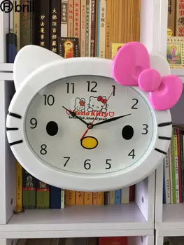 Dzieci Kreskówki Zegary Ścienne Kolorowe Zwierzęta Słodkie, Ciche Zegar Ścienny Kreatywny Plac Zabaw Dla Dzieci Zegar Ścienny Ładny Prezent Na Urodziny 50