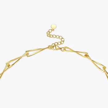 ENFASHION nieregularne ogniwa naszyjniki Dla kobiet 2020 kolor złoty naszyjnik ze stali nierdzewnej naszyjnik moda biżuteria prezent Collier P3169