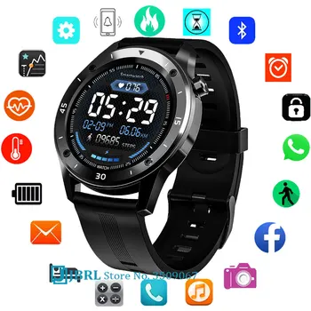 Elektroniczne zegar cyfrowy kobiety mężczyźni pełna dotykowy cyfrowy zegarek męskie Android IOS telefon Fit Watch IP67 wodoodporny zegarek cyfrowy