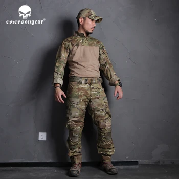 Emersongear Blue Label Tactical Combat Assault Spodnie BDU Outdoor Hunting Army Military Hunting Training Multicam Camo spodnie