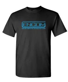 Encom Retro 80S Movie Evil Empire męska, bawełniana koszulka