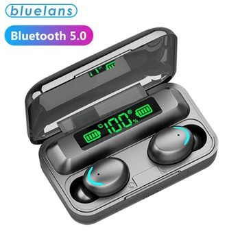 F9-5C Touch, 5.0 Bezprzewodowa Bluetooth-zestaw słuchawkowy Two-Ear Motion Mini Ultra-Small Stealth słuchawki uniwersalny wodoodporny mikro-para