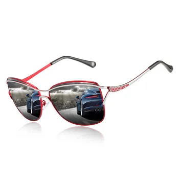 FENCHI polarized damskie okulary 2020 przewymiarowane stop UV400 wysokiej jakości retro okulary jazdy okulary dla mężczyzn/kobiet