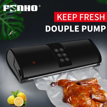 FUNHO Automatic Food Vacuum Sealer Packing Sealing Machine Including 15szt Bags for Sous Vide Food Vacuum Sealer Household