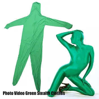 Fotografia wideo praca stealth efekty specjalne sceniczny, rekwizyty kurtyna odzież zielony