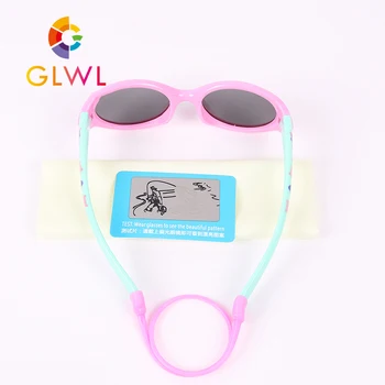 GLWL kids okulary dla dzieci spolaryzowane kwadratowe soczewki chłopcy silikonowe dla dzieci lustrzane okulary 2021 modne style owalne okulary