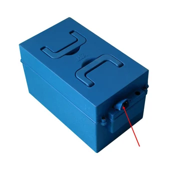 GTK electric tricycle battery box obudowa z tworzywa sztucznego wodoodporna obudowa akumulator litowo jonowy polimer 12v 100ah 48v 30ah battery pack case