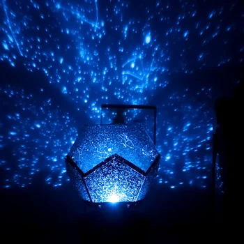 Gwiaździste niebo oryginalny LED Stary Night light dreamcatcher 3d lampka nocna do sypialni dla dzieci Con-stell-ation projekcja domowe planetarium