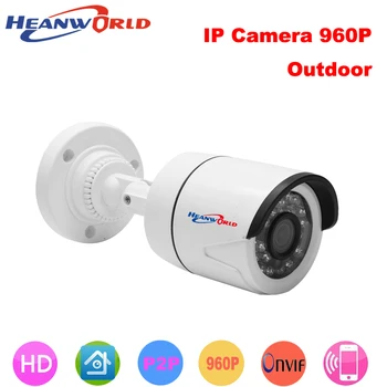 Heanworld 960P IP camera mini 1.3 MP IP Cam outdoor wodoodporny full hd Night Vision ONVIF CCTV Security Camera webcam z tworzywa sztucznego ABS