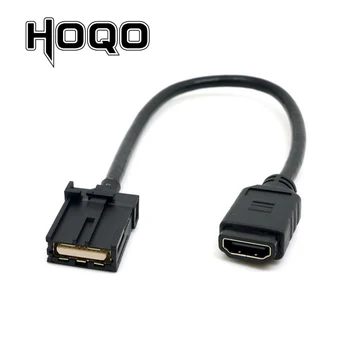 High speed HDMI 1.4 Type E Male to Type A Female Video Audio Cable 0.3 m Automotive Connection System Grade Connector