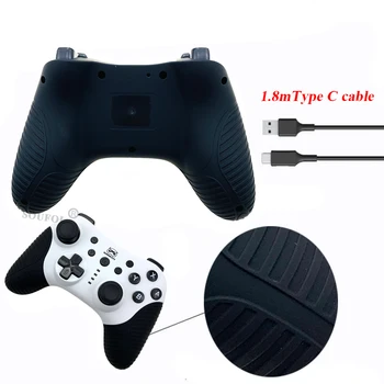 Hotsale 2 Color For Nintend Switch NS Bluetooth Wireless Controller Double Vibration Gaming Joystick Gamepads for PC Android PS3