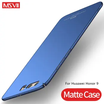Huawei Honor 9 Case MSVII Ultra Slim Matte Coque dla Huawei Honor 9 Lite Case Cover Honor9 Hard Back Cover Honor9 Lite Cases