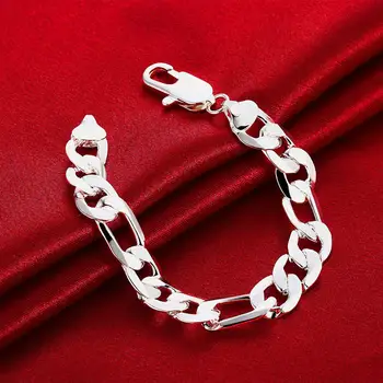INALIS geometryczna Figaro łańcuch klasyczny urok bransoletki unisex biały miedziany bransoletka dla kobiet i mężczyzn moda biżuteria polecamy