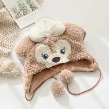 Japonia Duffy Bear Stellalou Rabbit ShellieMay Kapelusz kreskówka miś ciepły Hat Duffy Bear Hat dla dziewczyn dzieci prezenty świąteczne