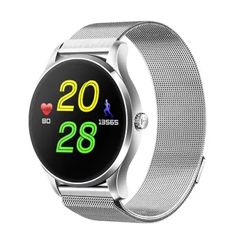K88/K88H Bluetooth Smart Watch MTK2502 obsługuje monitorowanie rytmu serca wodoodporny zegarek kompatybilny z systemem IOS i Android