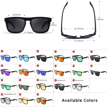 KDEAM Guy ' s All Matching Polarized Sunglasses Night Sight/Photochromic Driving Okulary UV400 New Colors of KD156 CE