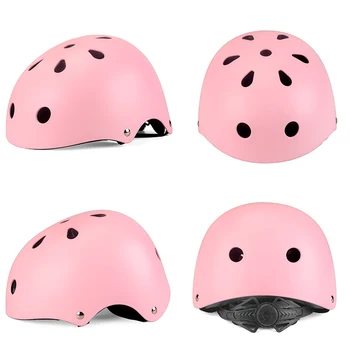 KINGBIKE kask rowerowy dla dzieci, dziewcząt, chłopców, jazda na łyżwach jazda na Rowerze Sport 7pec Rrotective Gear Set Capacete Casco Strong Sport Helmet Set