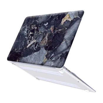 KK&LL dla Apple MacBook Air Pro Retina 11 12 13 15 & New Air 13 / Pro 13 15 Touch Bar Różnego wyłożona kafelkami twardy futerał na laptopa