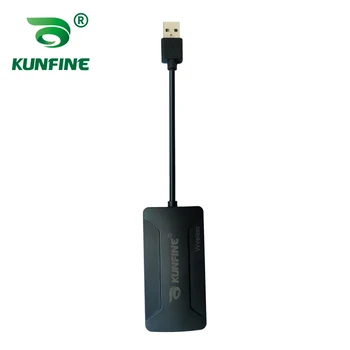 KUNFINE Wireless Wire Apple CarPlay Dongle for Android Car stereo Unit USB Carplay Stick with Android AUTO