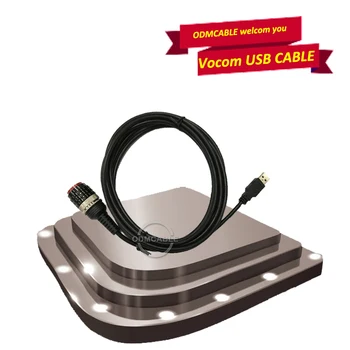 Kabel USB do kabla diagnostycznego Volvo 88890305 vocom 12 pinowy kabel do skanera diagnostycznego vocom renault 88890030