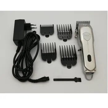Kemei elektryczny trymer do włosów KM-1993 akumulatorowa maszynka do strzyżenia włosów pielęgnacja samochodu metalowa obudowa bateria 2000 mah regulowany Clipper blades