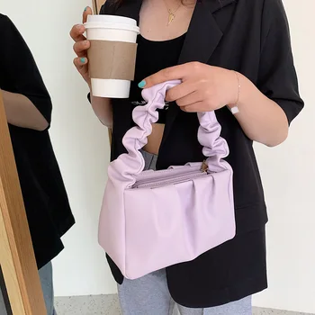 Kobiety jednolity kolor na ramię torby moda damska skórzana torebka dla zewnętrznych zakupów podróży dekoracji
