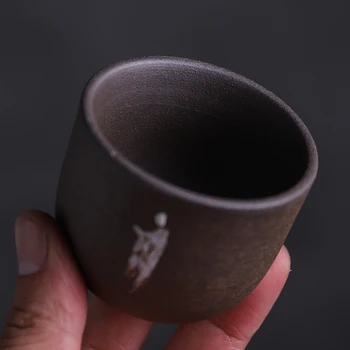 LUWU ceramiczna filiżanka ręcznie malowana ceramiczna filiżanka chińska filiżanka kung-fu 65 ml