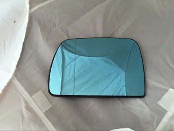 Lewa strona / OEM jakości drzwi skrzydło lustro szyba podgrzewana niebieski do BMW X5 E53 1999-2006