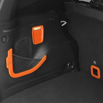 Lsrtw2017 Abs Car Trunk net side Vent Light Frame handle listwy do Jeep Renegade 2016 2017 2018 2019 2020 akcesoria samochodowe