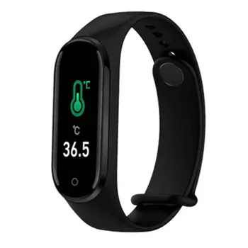 M4 Pro Smart Band termometr nowy M4 Band fitness tracker rytmu serca, ciśnienia tętniczego krwi fitness bransoletka inteligentne zegarki dla Androida i IOS