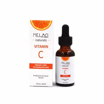 MELAO Organic Vitamin C Serum Anti-Aging Shrink Pore Hyalurowy Acid Face Serum Wybielająca odżywka serum do pielęgnacji skóry 30 ml