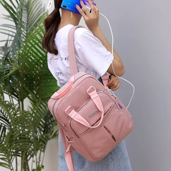 MYT0248 wodoodporny nylon dla kobiet plecak damski duży pojemnik high schoolbag koreański Rocznika dziewczyna torby na ramię torba podróżna Mochi