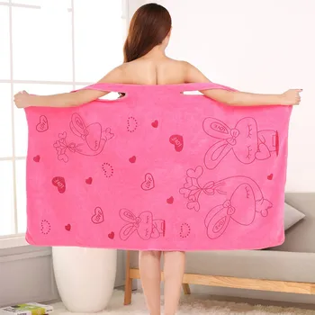 Magiczne szybkoschnąca farba ręcznik kobiety Sexy mikrofibry ręcznik plażowy bawełna mapa toaletowy, ręcznik, wanna spa szlafrok ręcznik WJ901