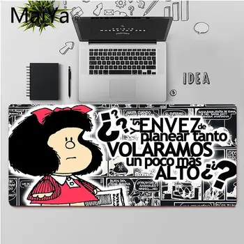 Maiya Wysokiej Jakości Mafalda Dziewczyna Gumtree Tenis Mata Do Gry Podkładka Pod Mysz Bezpłatna Wysyłka Duży Podkładka Do Myszy, Klawiatury Mata