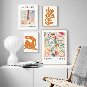 Matisse Geometryczne Arkusz Streszczenie Linia Osoba Ściany Sztuki Płótno Malarstwo Skandynawskie Plakaty I Reprodukcje Ścienne Obrazy Do Wystroju Salonu