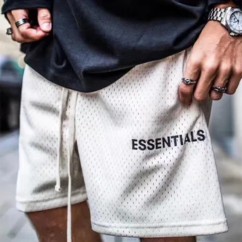 Mesh Essentials boxy do FOG Shorts Men Wome 1:1 wysokiej jakości modne szorty Essentials