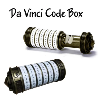 Metalowe Zabawki Edukacyjne Cryptex Zamki Prezent Da Vinci List Zamek, Aby Poślubić Kochanka Klocki Zestaw Zebrać Zabawki Dla Dzieci