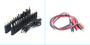 Mini cps-3220 DC Power Supply + 37pcs DC head Banana clip wire EU UK US adapter OVP/OCP/OTP low power 110V - 230V 0-32v 0-20A