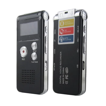 Mini cyfrowy аудиомагнитофон dyktafon USB 8 GB dyktafon z mikrofonem