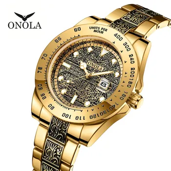 Modne zegarki męskie zegarki kreatywne męskie zegarki męskie złote biznesowe zegarek luksusowe męskie zegarek reloj mujer bayan saat