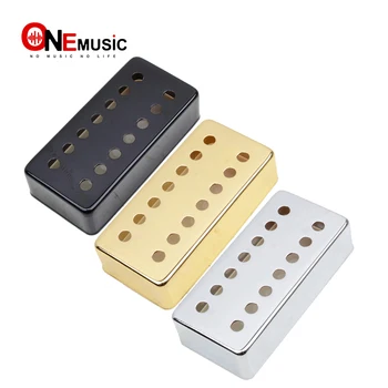 Mosiądz 7 kwartet gitara elektryczna odbiór хамбакер pokrywa 80*39 mm - chrom - czarny - złoty do wyboru