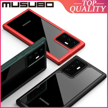 Musubo Clear Case For Samsung Galaxy Note 20 Ultra Shockproof Przezroczysta Pokrywa Tylna Note 20 S20 Plus S20 + Funda Luksusowy Obudowa